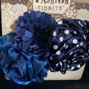 Fashion Tidbits - Blue mixed media Fashion accessory